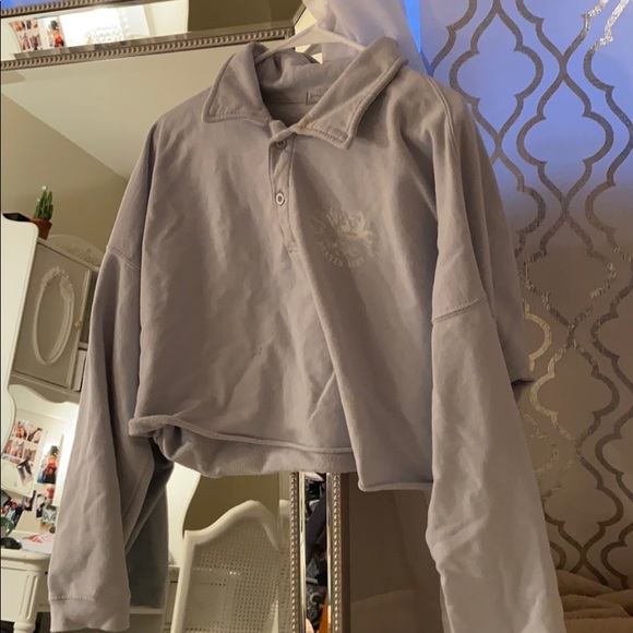 Brandy Melville Other - BRANDY MELVILLE CROP SWEATSHIRT